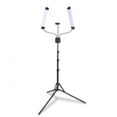 foco led doble brazo