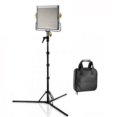 foco panel led cuadrado con tripode